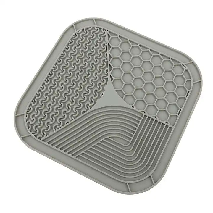 Hevea Licking Mat Grey Dog Toys