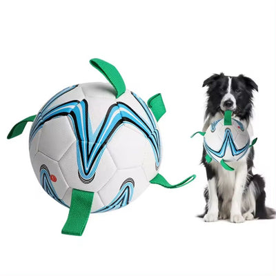 Dog Soccer Ball with tabs