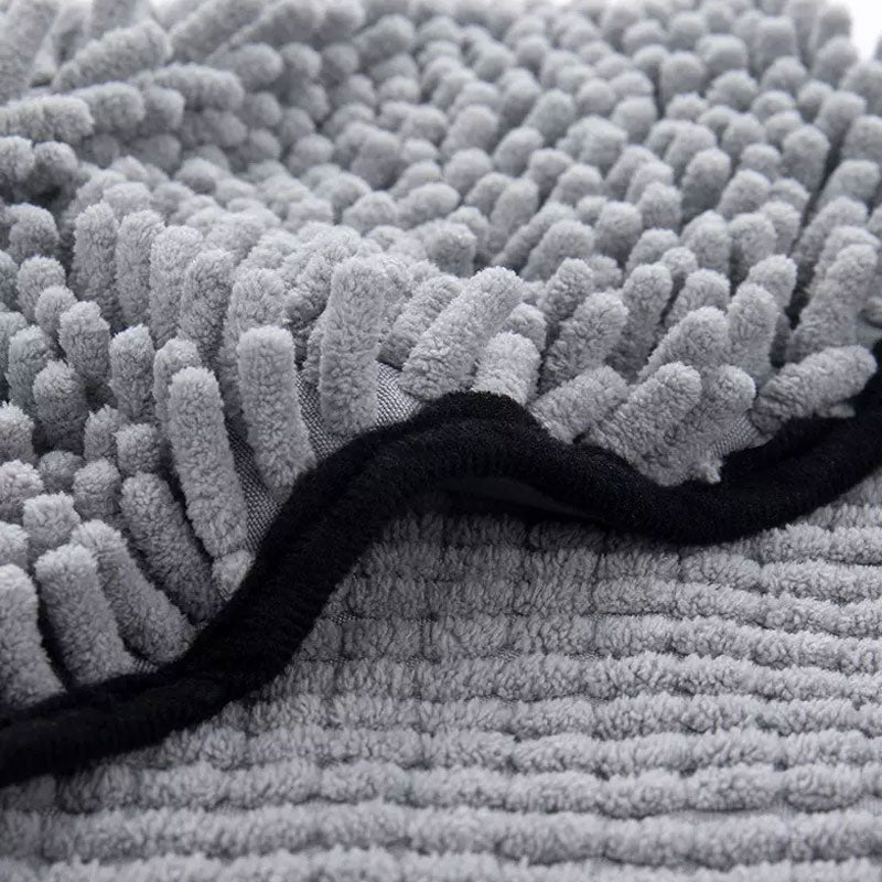Absorbent Microfiber material of dog drying towel