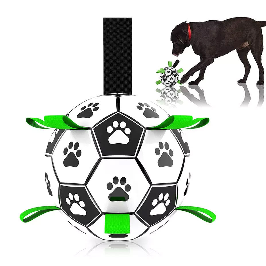 Dog Soccer Ball with Tabs