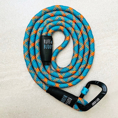 6ft Climbing Rope Leash - Coral Reef