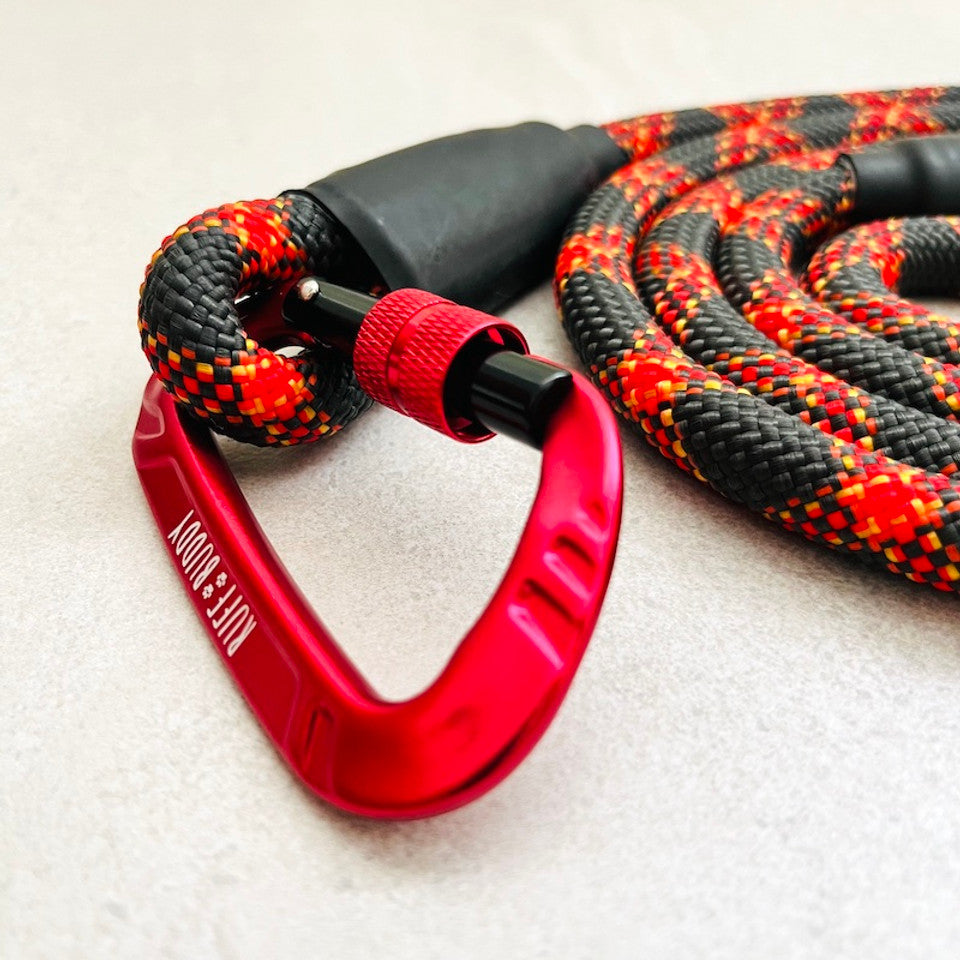 6ft Climbing Rope Leash - Red Belly