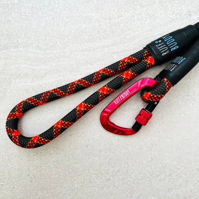 6ft Climbing Rope Leash - Red Belly