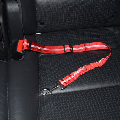 Dog Seat Belt - Red